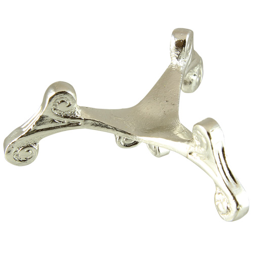Silver Scroll Egg Stand